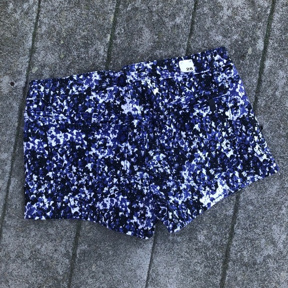 Joe's Jeans 28 Paint Splatter Printed Shorts Sz 28 - Picture 2 of 6